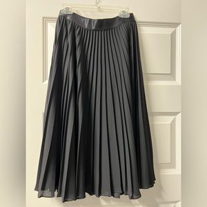Black Express Midi Skirt